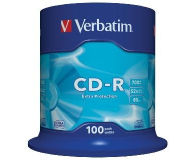 VERBATIM CD-R 52x 700MB 100P CB DL Ex Prot 43411 - 30168 - zdjęcie 2